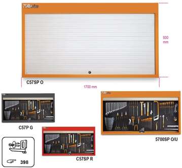 Beta gereedschapskast C57SP-O - 057001020