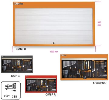 Beta gereedschapskast C57SP-R - 057001420