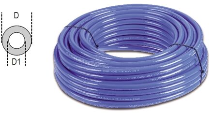 Beta Gevlochten polyuretheen slang, 95 Shore, 50 m lang 1915E/XL 11X16 - 019150520