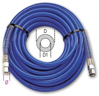 Beta Gevlochten polyuretheen slang, 95 Shore, lengte 9 m 1915D 8X12 - 019150017