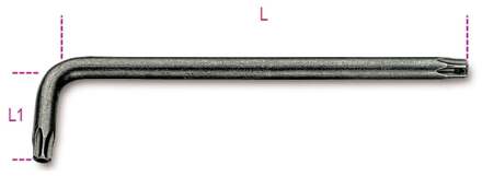 Beta Haakse stiftsleutels met Tamper Resistant Torx® profiel 97RTX 10 - 000970210