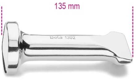 Beta Handtas met steel en gebogen baan 1302 - 013020001