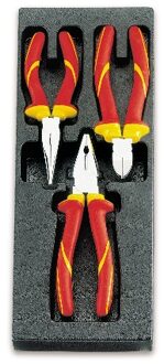 Beta Harde voorgevormde inzetbakken met assortiment gereedschap T135 - 024240135