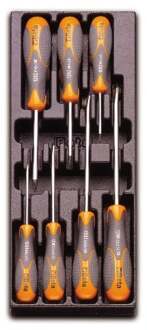 Beta Harde voorgevormde inzetbakken met assortiment gereedschap T180 - 024240180