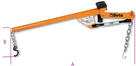 Beta Hefboom voor het verwijderen van draagarmen en schokdempers van de fusee 1567 - 015670001