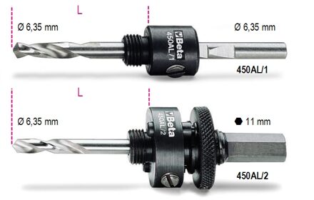 Beta Houders voor gatzagen met centreerboor 450AL/1 - 004500210