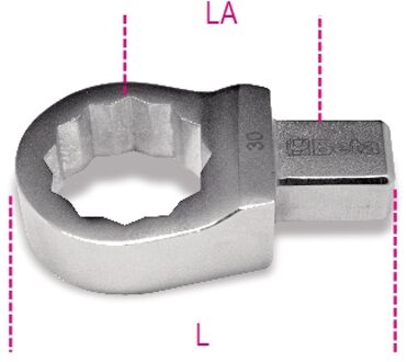 Beta Insteek ringsleutels voor momentsleutels, rechthoekige aansluiting 653 9X12-19 - 006530019