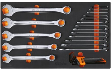 Beta M32 Zachte Inlegbak Met 27 Gereedschap - 024500032