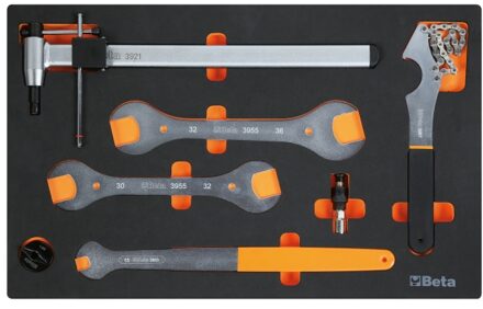 Beta M401-Zachte Inlegbak Met 7 Gereedschap - 024500401