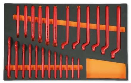 Beta M49 Zachte inlegbak voor elektrotechnisch onderhoud | geisoleerde gereedschappen | 1000V - 024500049 024500049