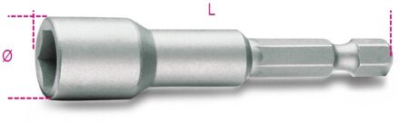 Beta Magnetische dopsleutelbits 862F 6 - 008620406