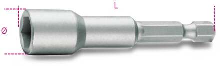 Beta Magnetische dopsleutelbits 862F 7 - 008620407