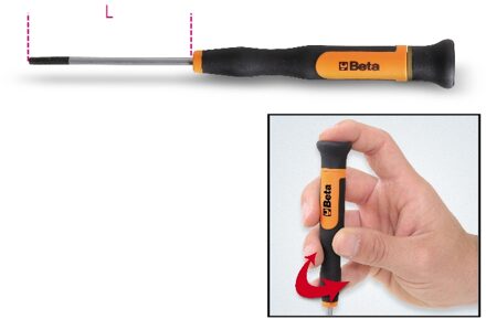 Beta Micro-schroevendraaiers voor binnenzeskant schroeven 1257ES 1,5 - 012570047