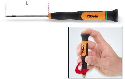 Beta Micro-schroevendraaiers voor Phillips® kruiskopschroeven 1257PH 00 - 012570060