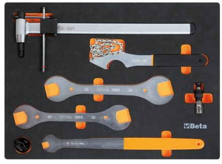 Beta Mm401-Zachte Inlegbak Met 7 Gereedschap - 024580401