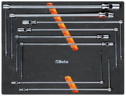 Beta Mm63-Zachte Inlegbak Met 8 Gereedschap - 024580063