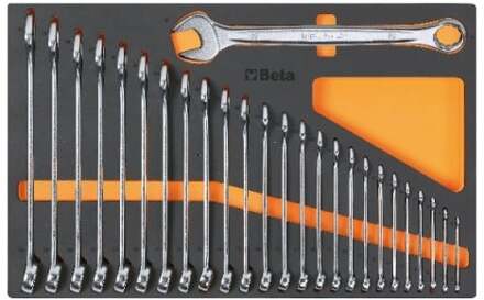 Beta MV02 Soepele voorgevormde kunststof inzetbakken M02 leeg - 024510002 024510002