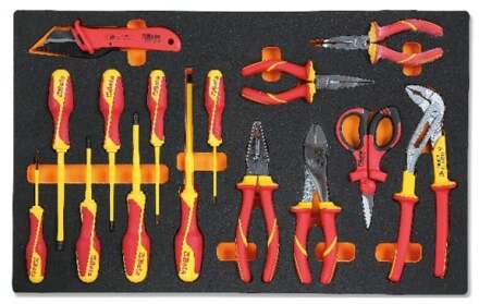 Beta MV161 Soepele voorgevormde kunststof inzetbakken M161 leeg - 024510161 024510161