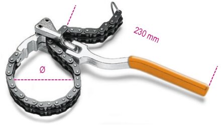 Beta Oliefiltersleutel met ketting 1488 - 014880001