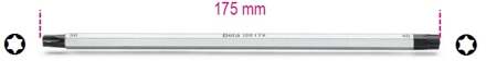 Beta Omkeerbare schroevendraaier klingen voor Torx® schroeven 1281TX/3 - 012810351