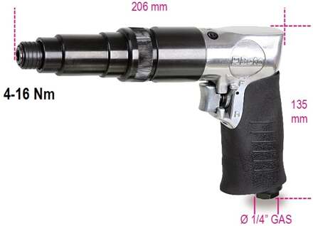 Beta Omschakelbare lucht schroevendraaier 1935F - 019350045