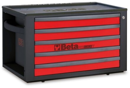 Beta RSC23T-R Gereedschapskist met 5 laden - 023003023 023003023