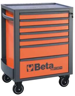 Beta RSC24/7-FO | Gereedschapswagen | 7 laden | Volledig Oranje - 024004070