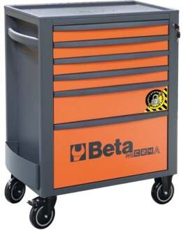 Beta RSC24A/6-O Gereedschapswagen met 6 laden | met anti-omval systeem - 024004161 024004161