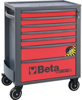 Beta RSC24A/7-R Gereedschapswagen met 7 laden | met anti-omval beveiliging - 024004173 024004173