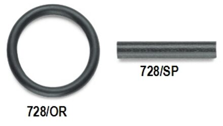 Beta Rubber O ringen en borgstiften 728/SP - 007280916