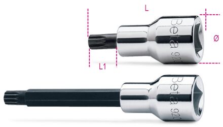 Beta Schroevendraaier-doppen met XZN® profiel 920XZN 14L - 009200572