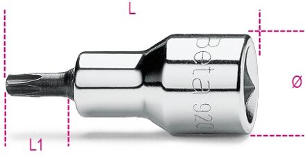 Beta Schroevendraaier-doppen voor Torx® schroeven 920TX-L 20 - 009200530