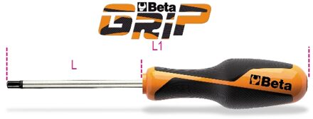 Beta Schroevendraaier met binnenzeskant 1265ES 2,5 - 012650025