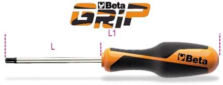 Beta Schroevendraaier met binnenzeskant 1265ES 3 - 012650030