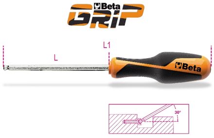 Beta Schroevendraaier met kogelkop 1266BP 6 - 012660060
