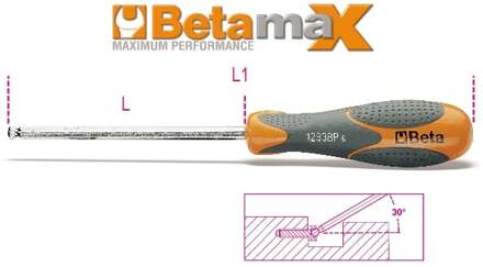 Beta Schroevendraaier met kogelkop 1293BP 3 - 012930503