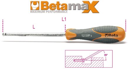 Beta Schroevendraaier met kogelkop 1293BP 5 - 012930509