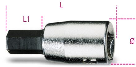 Beta Schroevendraaierdoppen voor binnenzeskant schroeven 900ME 3 - 009000503