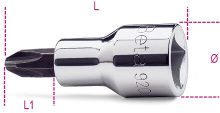 Beta Schroevendraaierdoppen voor Phillips® kruiskopschroeven 920PH 2 - 009200472