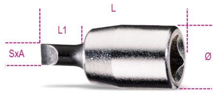 Beta Schroevendraaierdoppen voor sleufschroeven 900LP 1X5,5 - 009000610