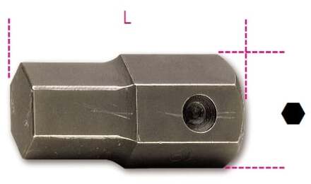 Beta Slag bits, 22 mm aansluiting 727/ES22 24 - 007270224