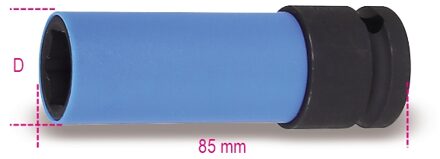 Beta Slagdoppen voor wielmoeren, met gekleurde polymeer beschermhulzen 720LC 24 - 007200644