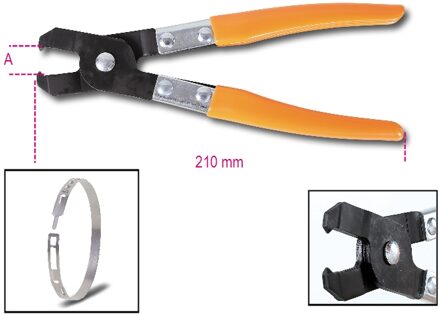 Beta Slangklemtang voor OETIKER® lage klembanden 1473P - 014730020