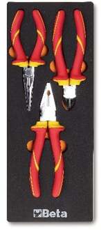 Beta Soepele voorgevormde inzetbakken met assortiment gereedschap M135 - 024500135