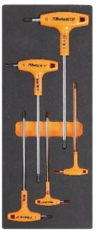 Beta Soepele voorgevormde inzetbakken met assortiment gereedschap M53 - 024500053