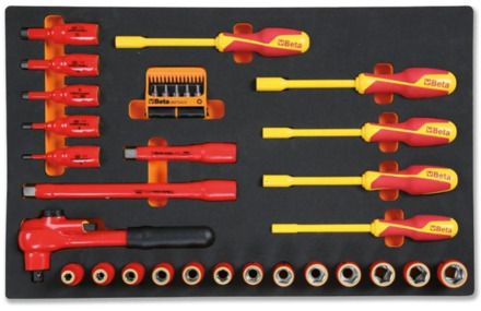 Beta Soepele voorgevormde kunststof inzetbakken M110 leeg MV110 - 024510110
