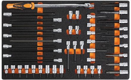 Beta Soepele voorgevormde kunststof inzetbakken M121 leeg MV121 - 024510121
