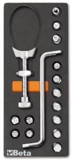 Beta Soepele voorgevormde kunststof inzetbakken M264 leeg MV264