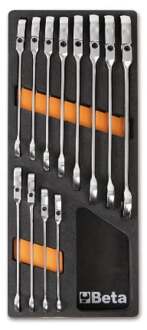 Beta Soepele voorgevormde kunststof inzetbakken M46 leeg MV46 - 024510046