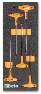 Beta Soepele voorgevormde kunststof inzetbakken M55 leeg MV55 - 024510055